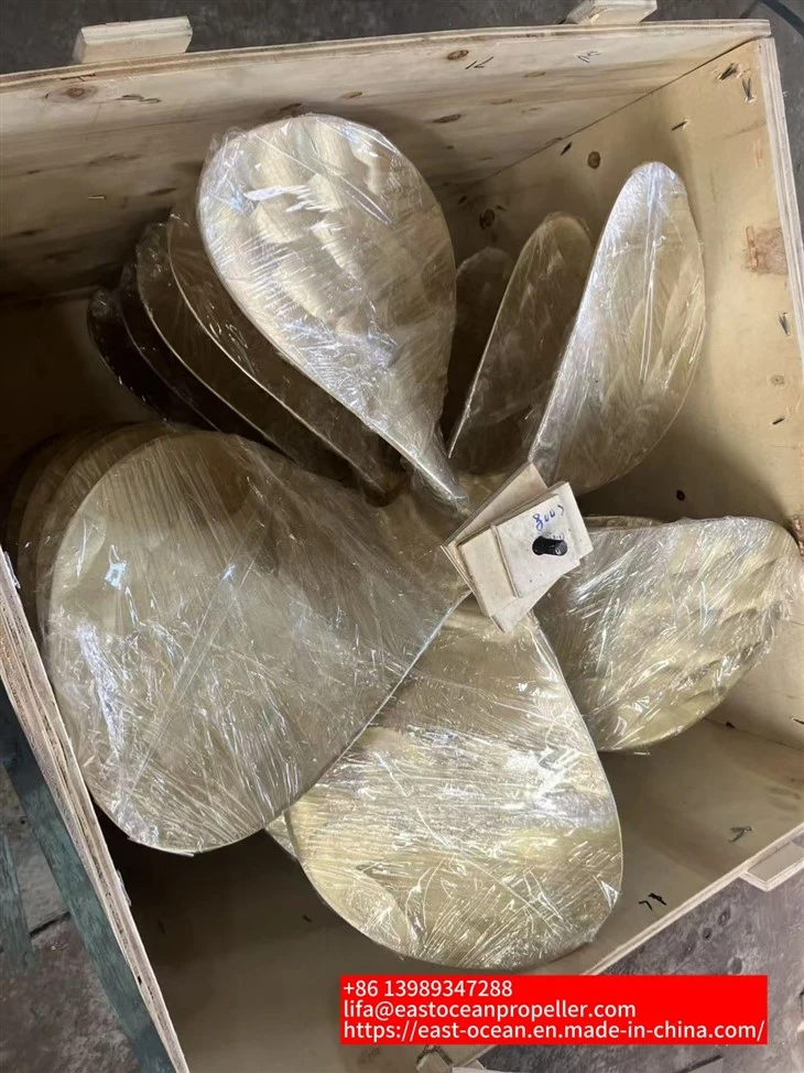 5 Blades High-Efficiency Fuel-Saving Marine Propeller Lifa Design For Cargo Ship
