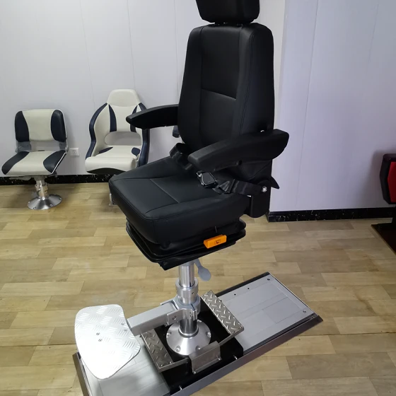 Lifa Marine Seats Customizable Marine Aluminum Rail Captain Seat For Vessels