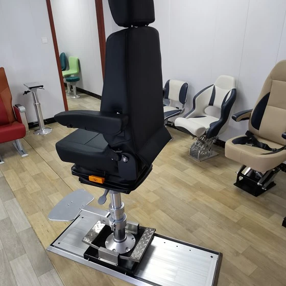 Lifa Marine Seats Customizable Marine Aluminum Rail Captain Seat For Vessels suppliers