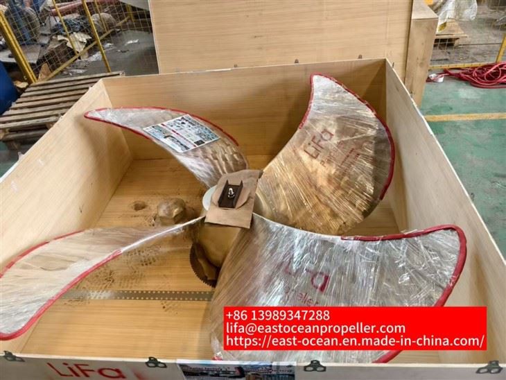 Customized Marine Lifa Design A Quality Bronze Alloy Propeller For Boat Vessel suppliers