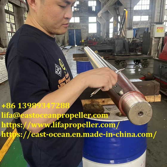 Lifa Forged Stainless Marine Steel Stern Shaft For Fishing Boat