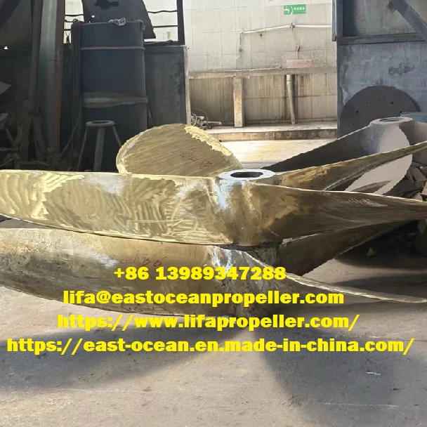 Lifa Heavy Duty Bronze Alloy Marine Propeller For Vessels