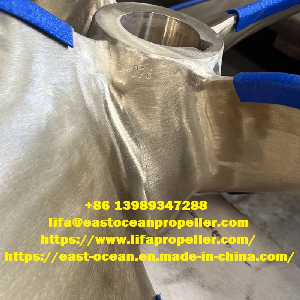 Lifa Heavy Duty Nickel-Aluminum Bronze Marine Propeller For Tugboat Shipyard