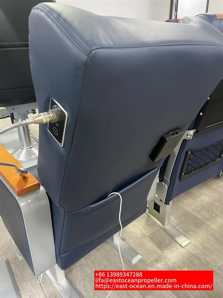 Lifa Marine Aluminum Frame VIP Passenger Seat With Arm Dinner Table Case USB