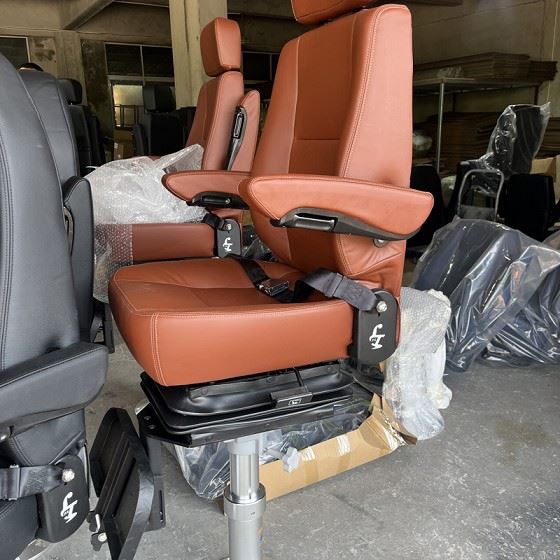 Lifa Marine Seats Customizable Marine Aluminum Fixed Captain Seat For Vessels suppliers