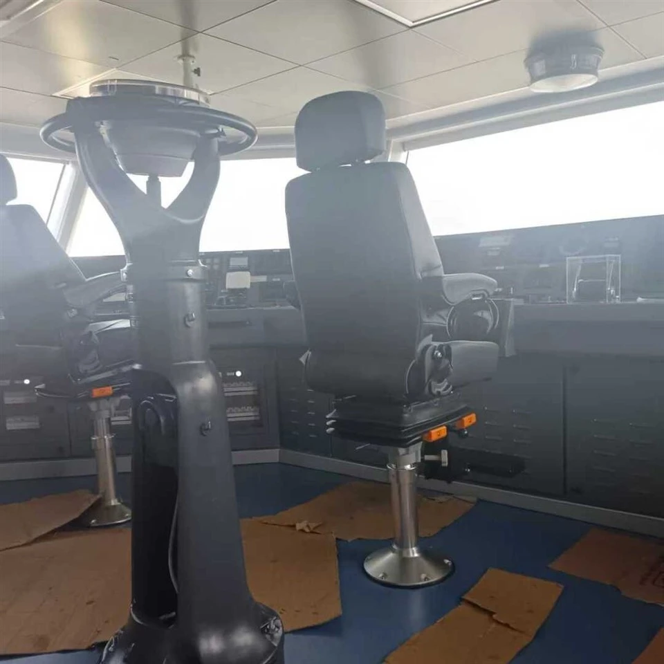 Lifa Marine Seats Customizable Marine Aluminum Fixed Captain Seat For Vessels factory