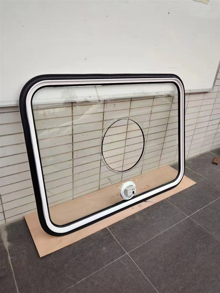 Marine Aluminum Watertight Window With Round Viewport For Yacht Boat Shipping Ferry Vessel
