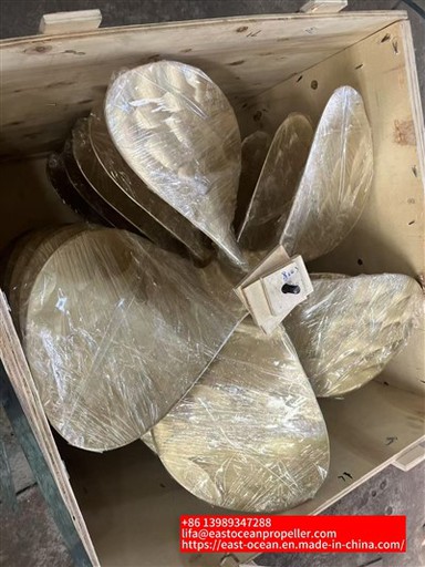 5 Blades High-Efficiency Fuel-Saving Marine Propeller Lifa Design For Cargo Ship