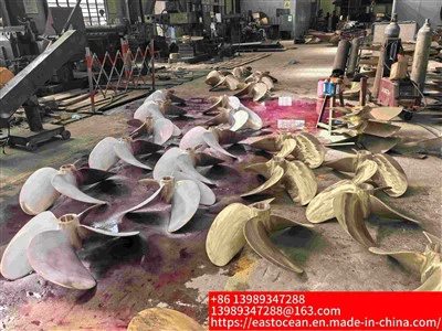 Competitive Customized Marine Hardware Copper Propeller For Ferry Boat