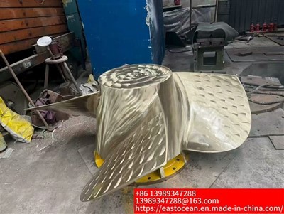 Corrosion-Resistant Marine Hardware Cap Fin For Propeller-5 Blades For Shipyard