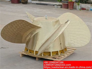 Customized Marine Hardware Cap Fin Matched Propeller For Ship Boat Ferry Boat
