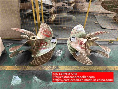 Fuel-Saving 4 Blades Marine Hardware Propeller Corrosion-Resistant For Cargo Ship