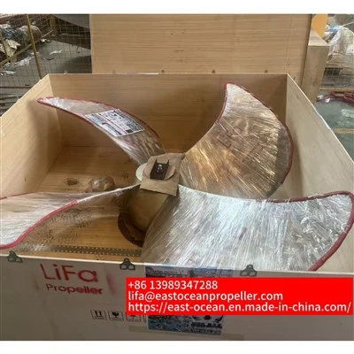 Lifa Customized Marine Fuel-Saving Cu1/Cu3 Propeller For Boat Vessel
