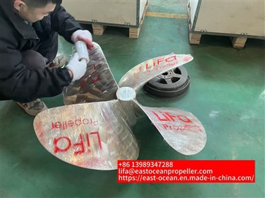Lifa Design Customized Durable Fuel-Efficiency Marine Hardware Propeller For Fishing Boat