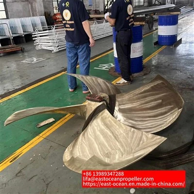 Lifa Design Marine Hardware Durable Nickel-Aluminum Bronze Propeller For Boat Vessel