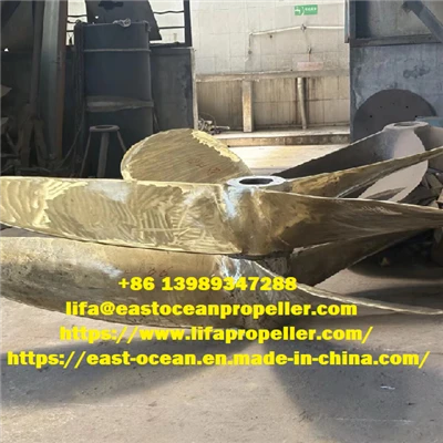 Lifa Heavy Duty Bronze Alloy Marine Propeller For Vessels