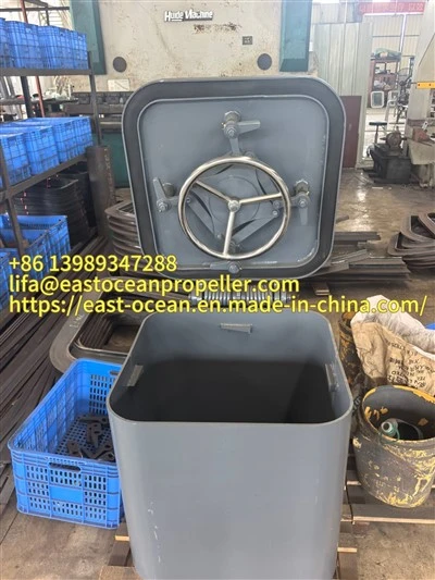 Lifa Marine Carbon Steel Water Tight Handlewheel Raised Hatch Cover For Boat