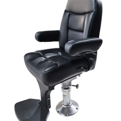 Lifa Marine Seats Customizable Marine Aluminum Fixed Captain Seat For Vessels