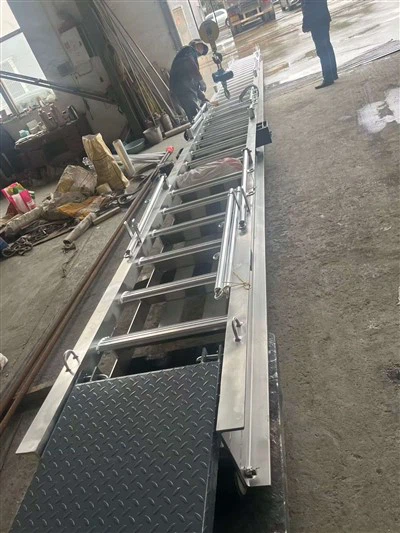 Marine Hardware Convenient Aluminum Alloy Gangway For Boat Ship Yacht