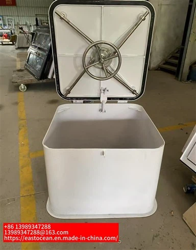 Marine Hardware Handwheel Operate Light Duty Aluminum Raised Hatch Cover