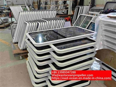 Marine Lightweight Aluminum Alloy Sliding Windows For Yacht Boat Shipping Ferry Vessel