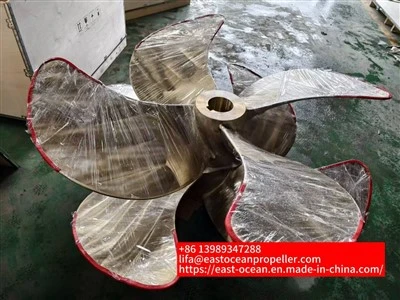 Marine Part Lifa Design Cu3 Fixed Pitch 4-Blades Boat Propeller