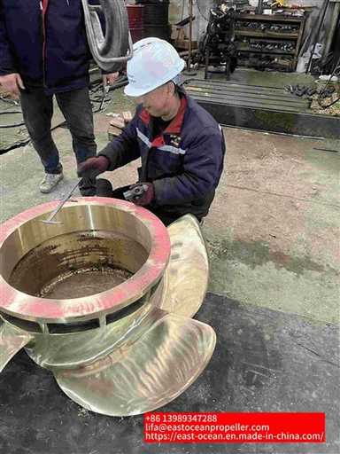 Marine Propeller Capfin Durable Quality Lifa Design Fuel-Efficiency For Fishing Boat