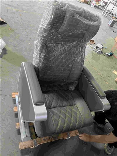 Marine VIP PVC Aluminum Frame Breathable Passenger Seat For Boat Roro Ferry